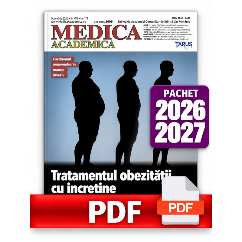 Pachet Medica Academica - abonament format PDF 2026+2027