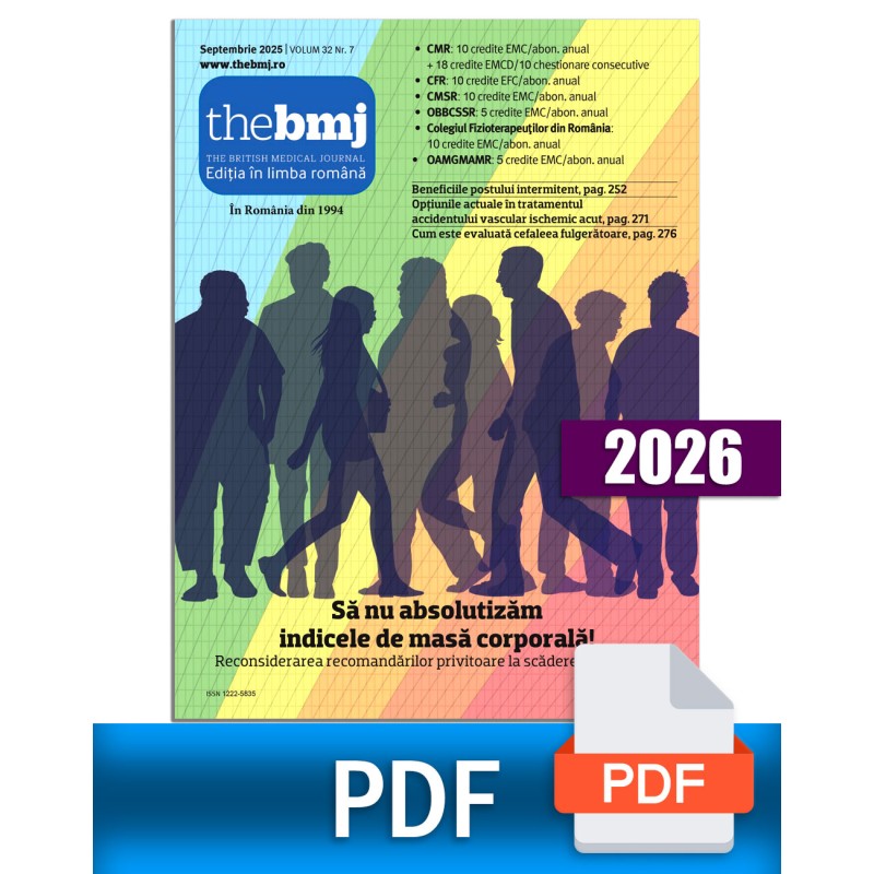 Revista The BMJRo - abonament format PDF 2026